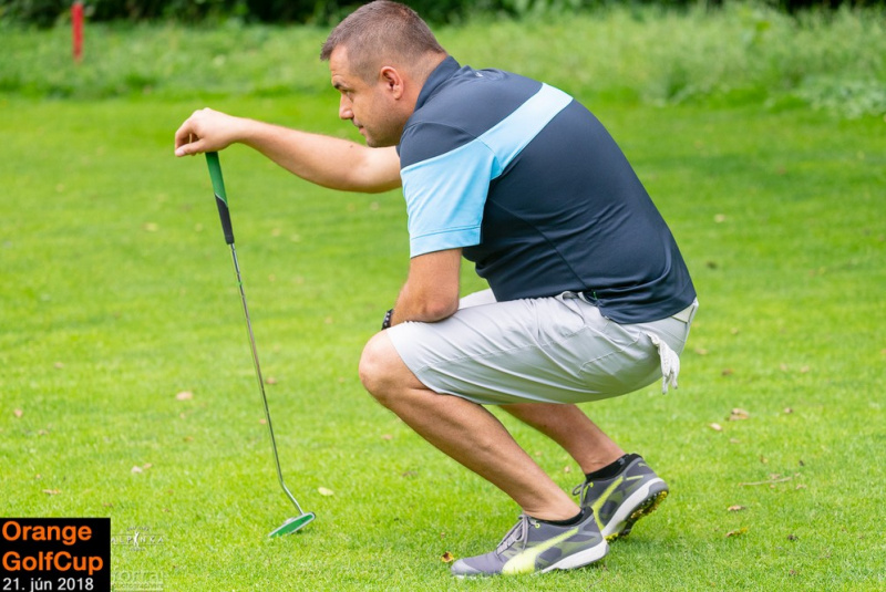 Orange Golf Cup