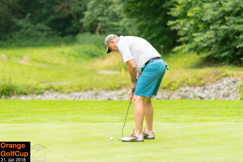Orange Golf Cup