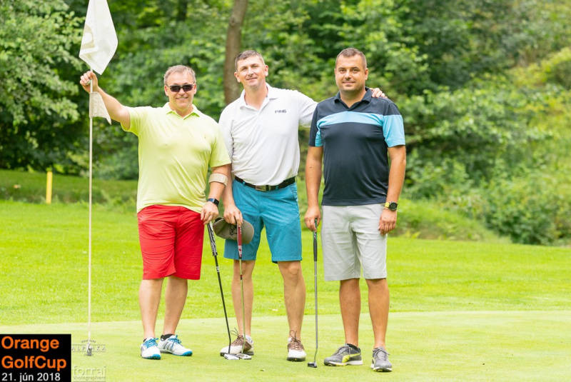 Orange Golf Cup