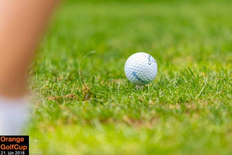Orange Golf Cup