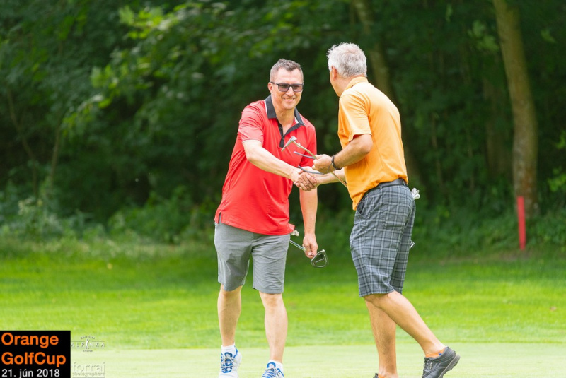 Orange Golf Cup