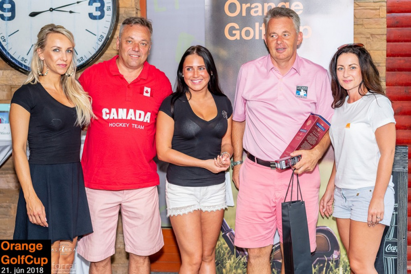 Orange Golf Cup