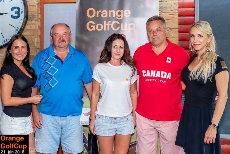 Orange Golf Cup