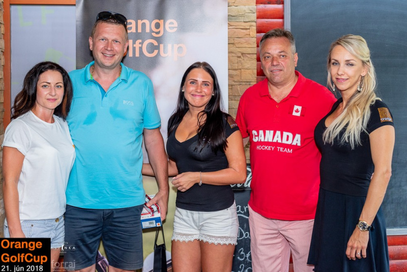 Orange Golf Cup