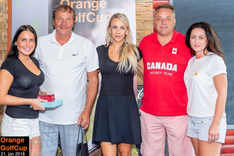 Orange Golf Cup