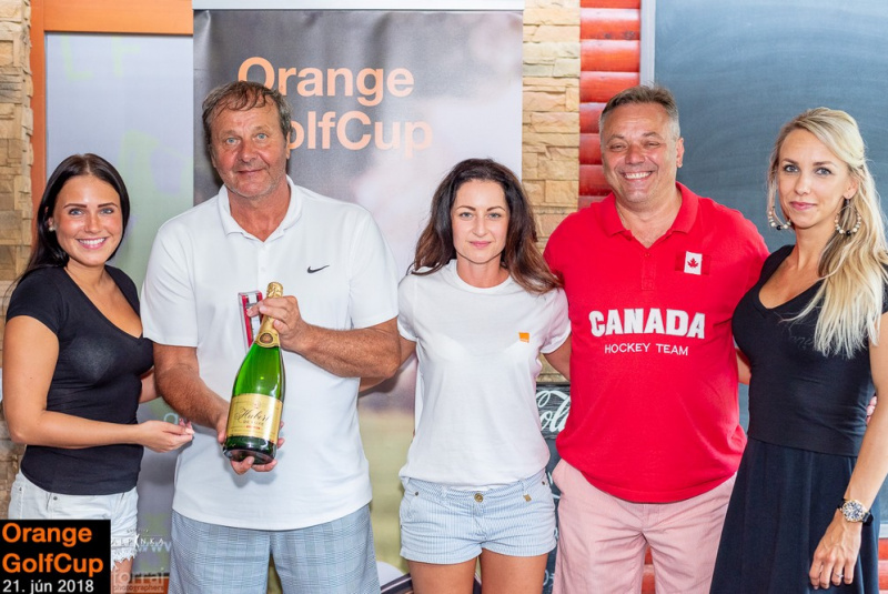 Orange Golf Cup