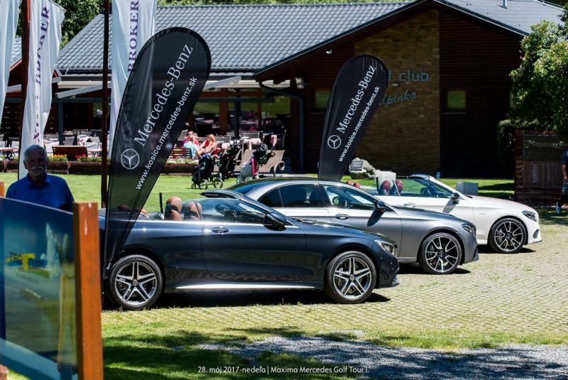 Mercedes Maxima golf tour