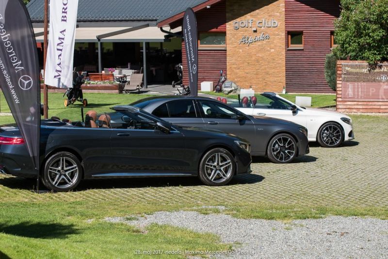 Mercedes Maxima golf tour