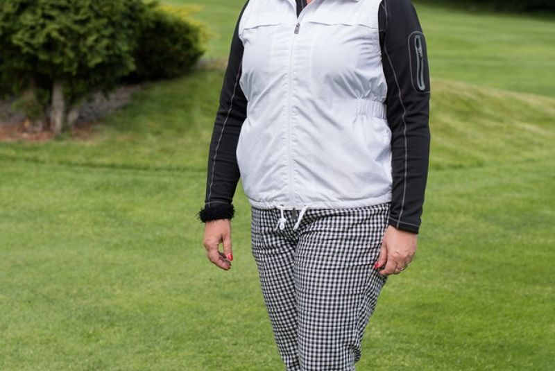 Black and White Golf Cup