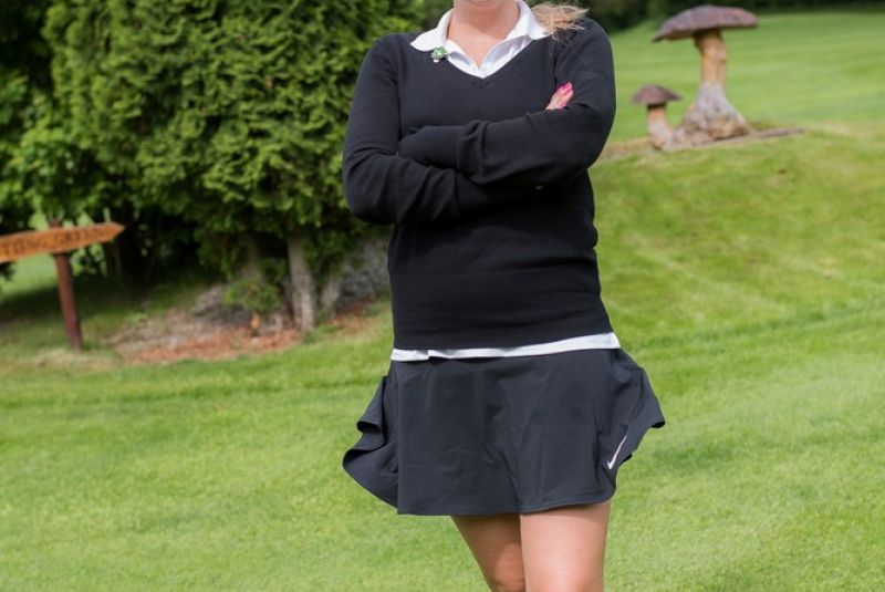 Black and White Golf Cup