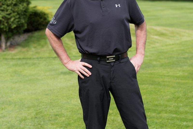 Black and White Golf Cup