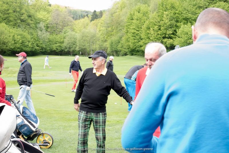 Deň víťazstva na golfovom greene
