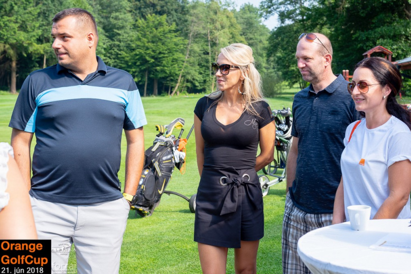Orange Golf Cup