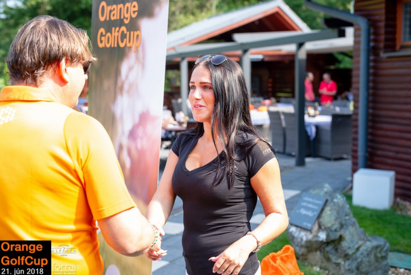 Orange Golf Cup