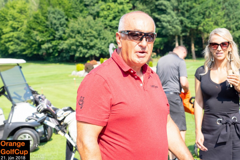 Orange Golf Cup