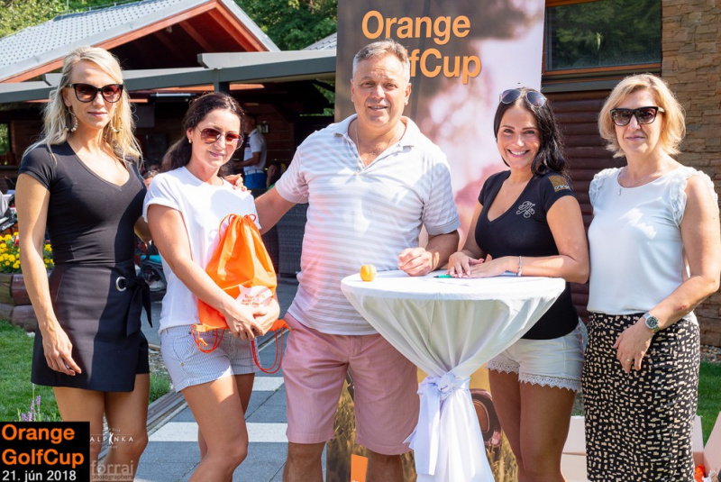 Orange Golf Cup
