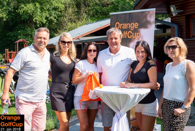 Orange Golf Cup