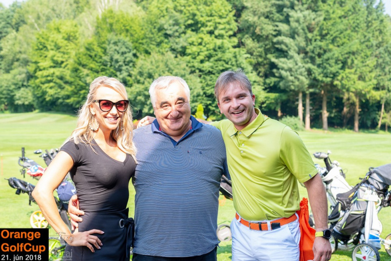 Orange Golf Cup