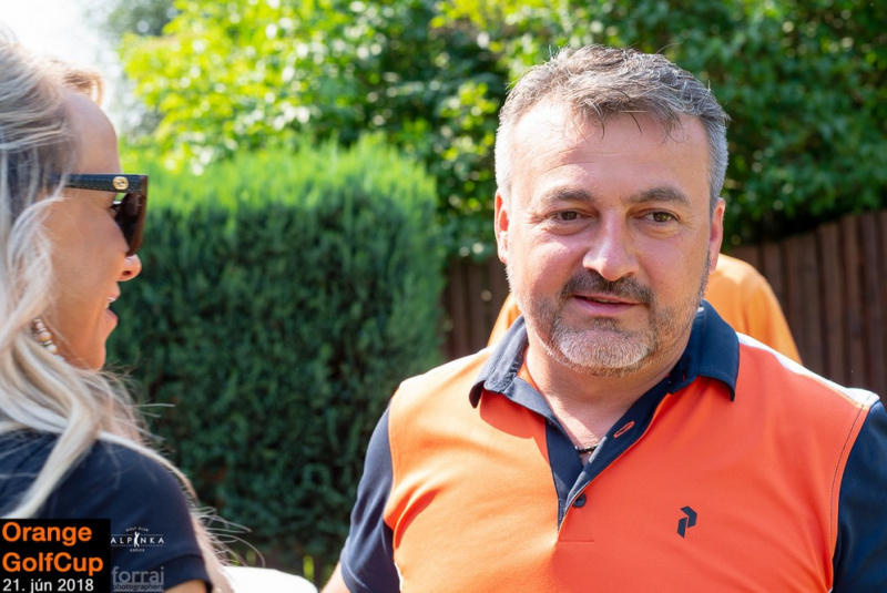 Orange Golf Cup