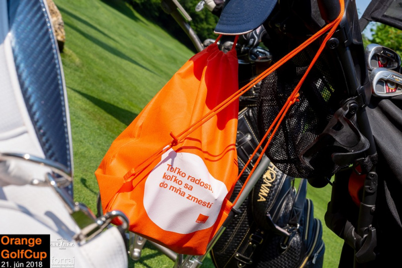 Orange Golf Cup