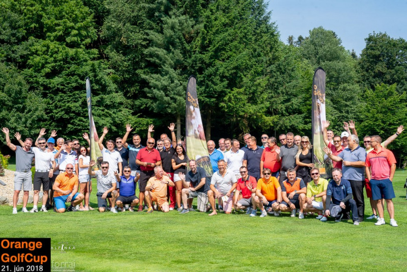 Orange Golf Cup