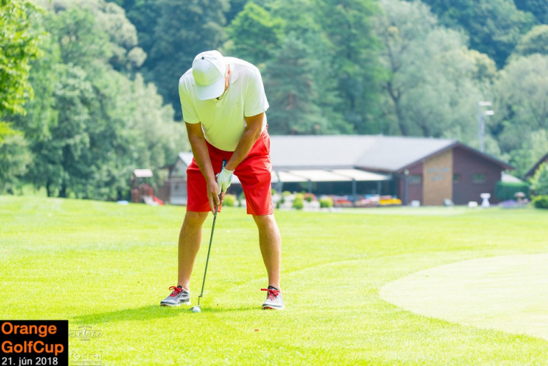 Orange Golf Cup