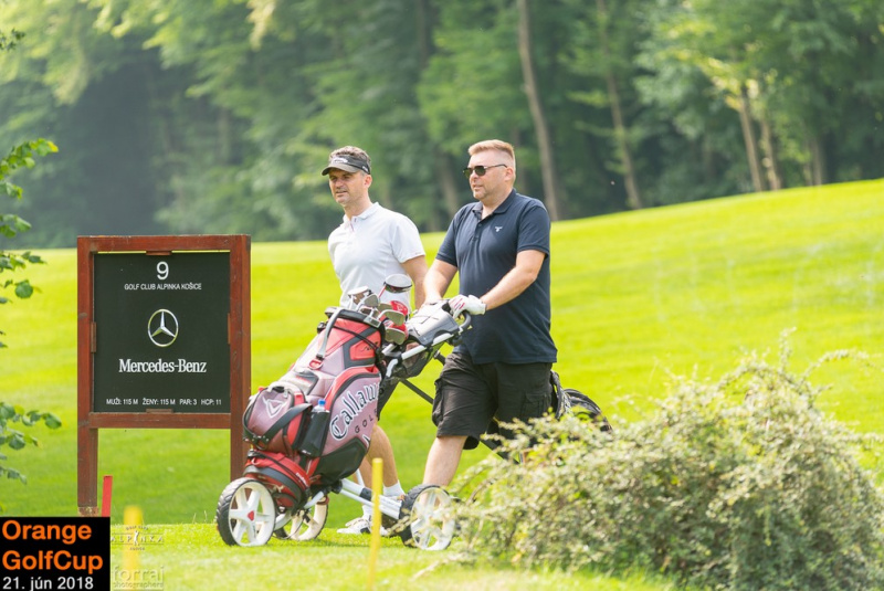 Orange Golf Cup
