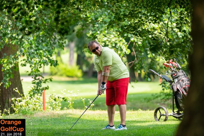 Orange Golf Cup