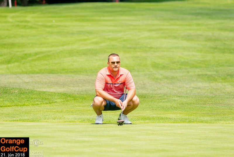 Orange Golf Cup