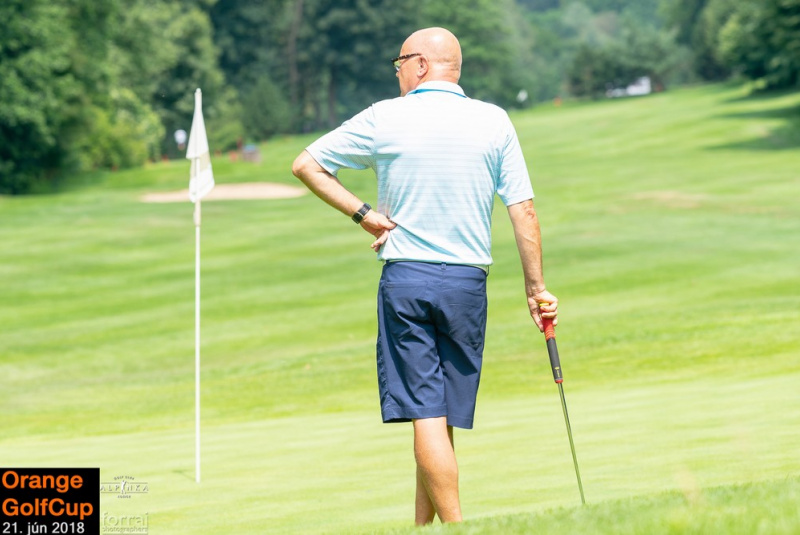 Orange Golf Cup