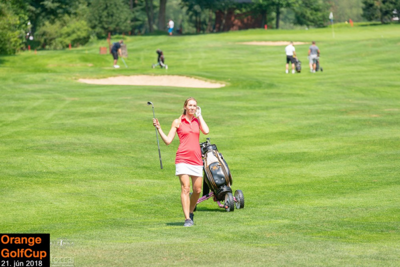 Orange Golf Cup