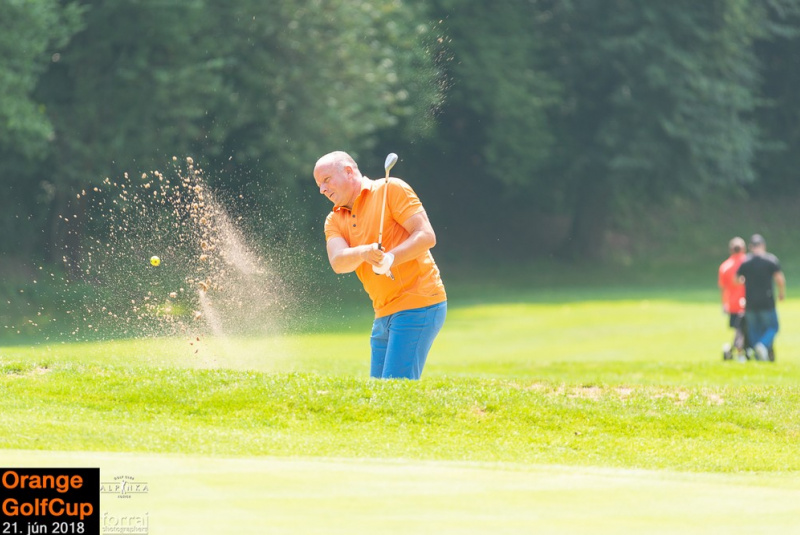 Orange Golf Cup