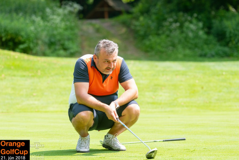 Orange Golf Cup