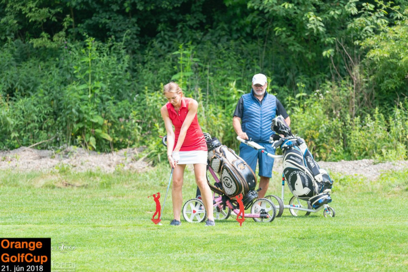 Orange Golf Cup