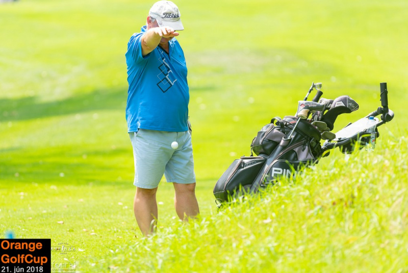 Orange Golf Cup