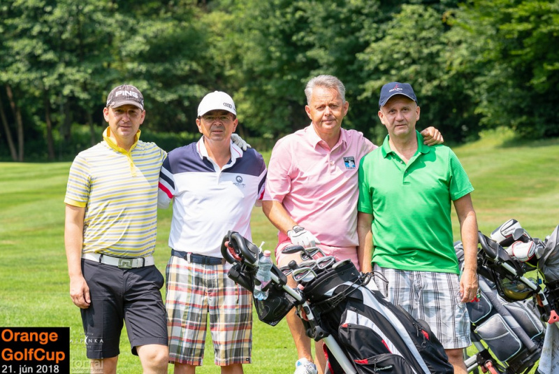 Orange Golf Cup