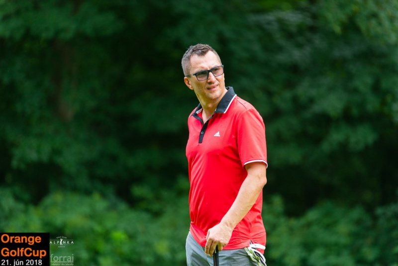 Orange Golf Cup