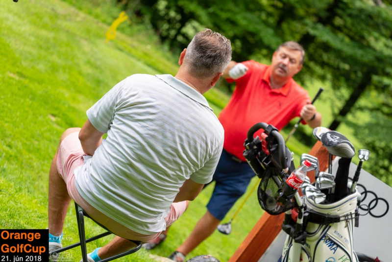 Orange Golf Cup
