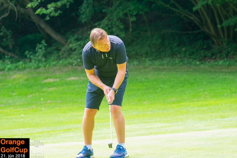 Orange Golf Cup