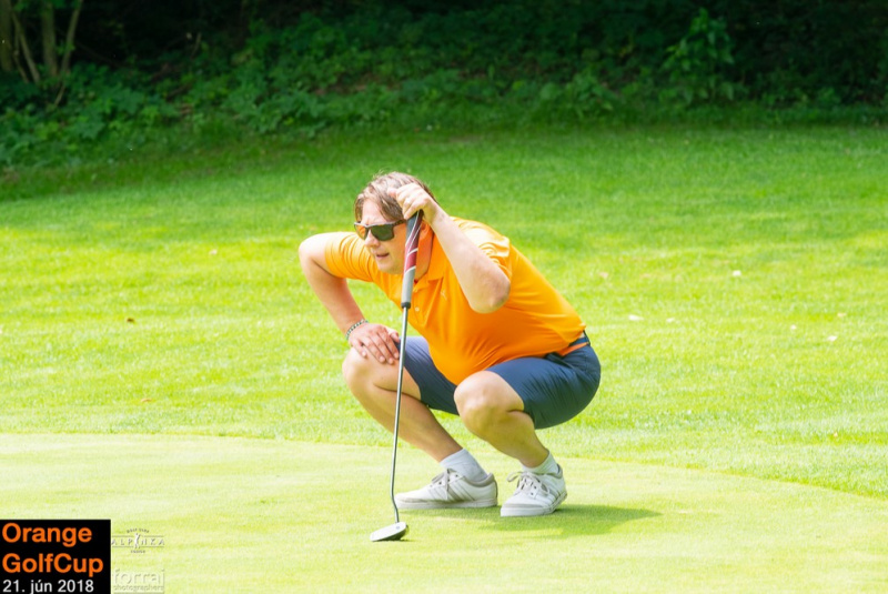 Orange Golf Cup