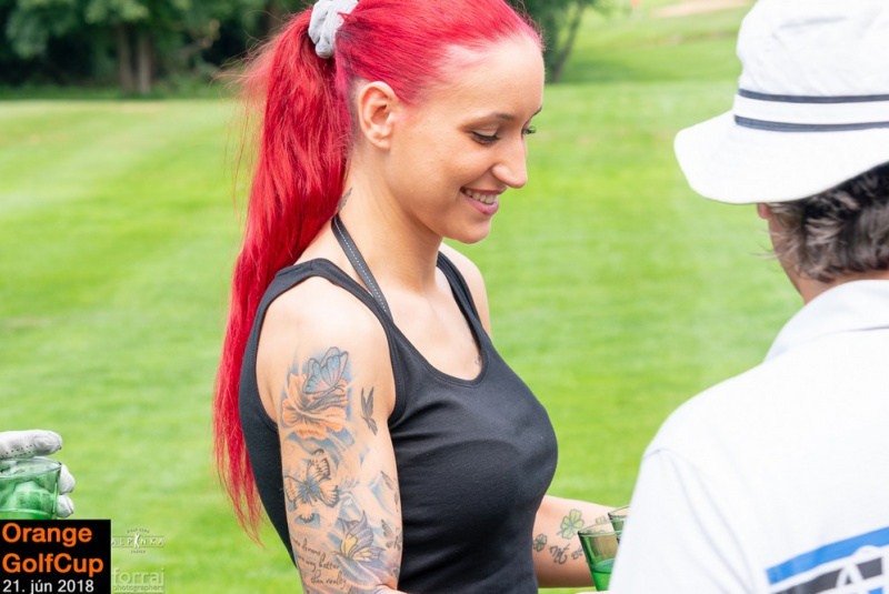 Orange Golf Cup
