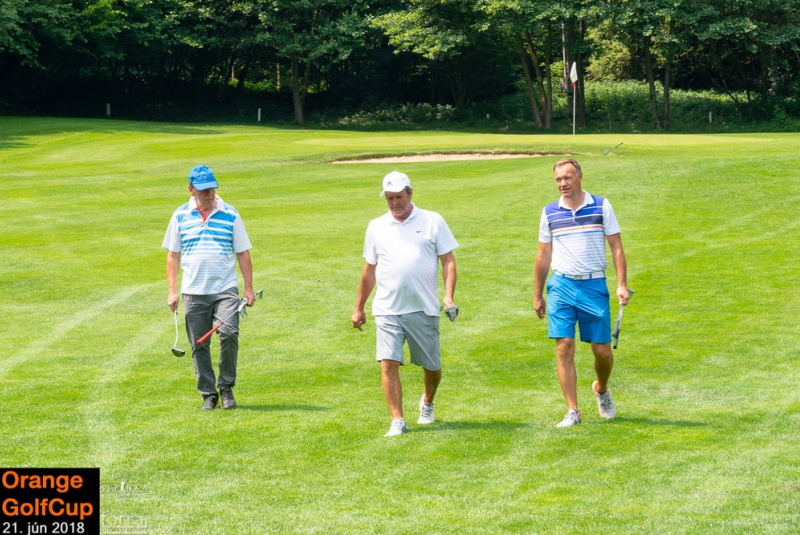Orange Golf Cup