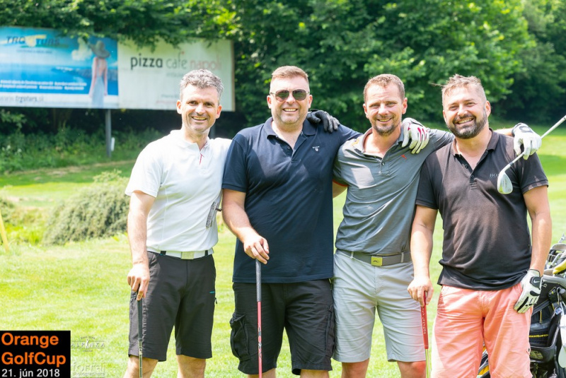 Orange Golf Cup
